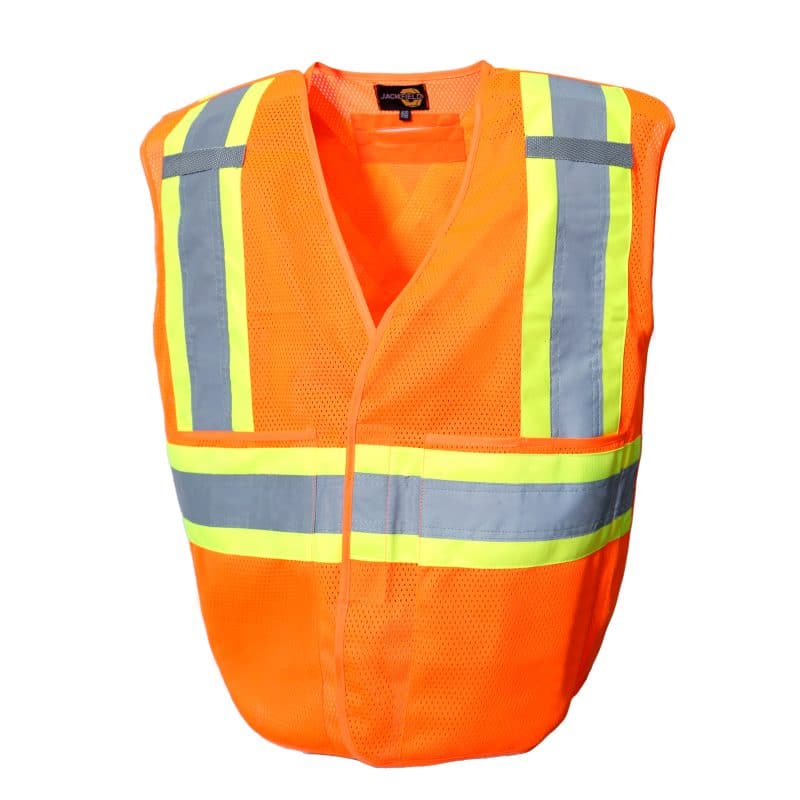 Veste de sécurité orange