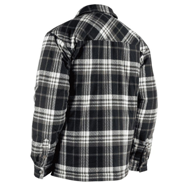 QUILTED FLANNEL SHIRT WITH RUSTPROOF SNAPS | Jackfield