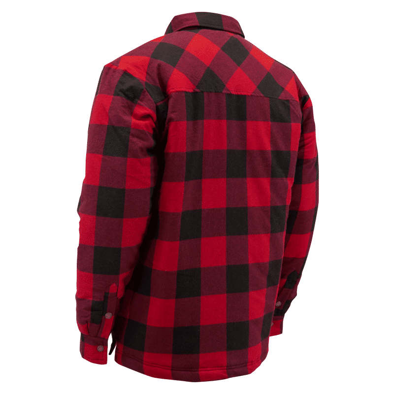 QUILTED FLANNEL SHIRT WITH RUSTPROOF SNAPS - Jackfield