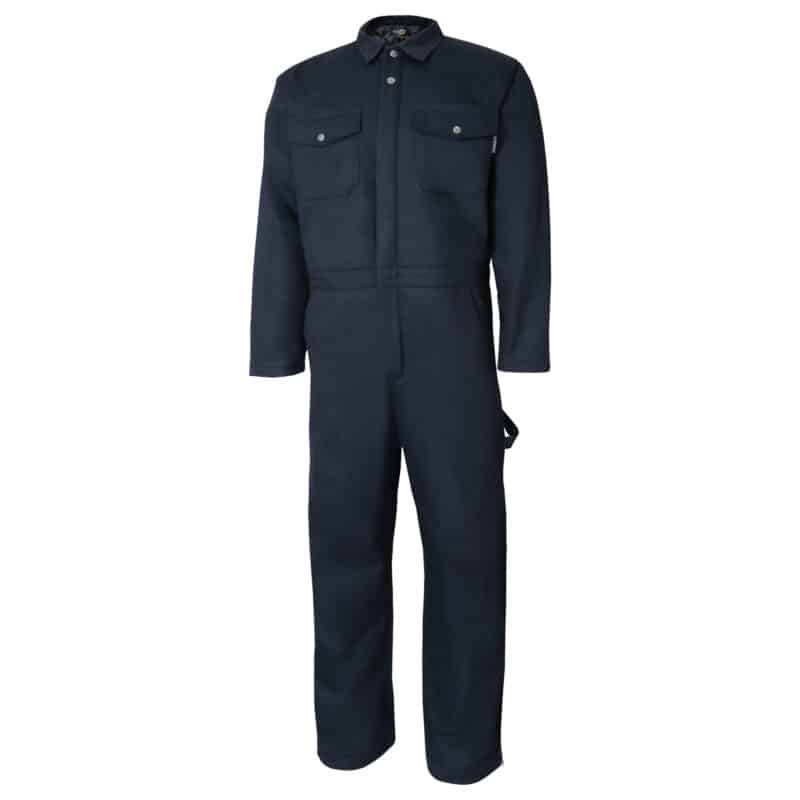 QUILTED COVERALL WITH ZIPPER ON THE LEGS