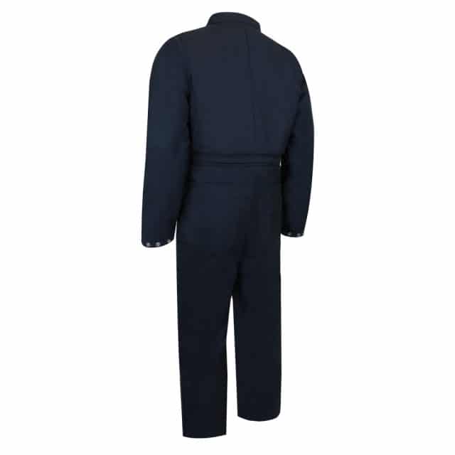 QUILTED COVERALL WITH ZIPPER ON THE LEGS