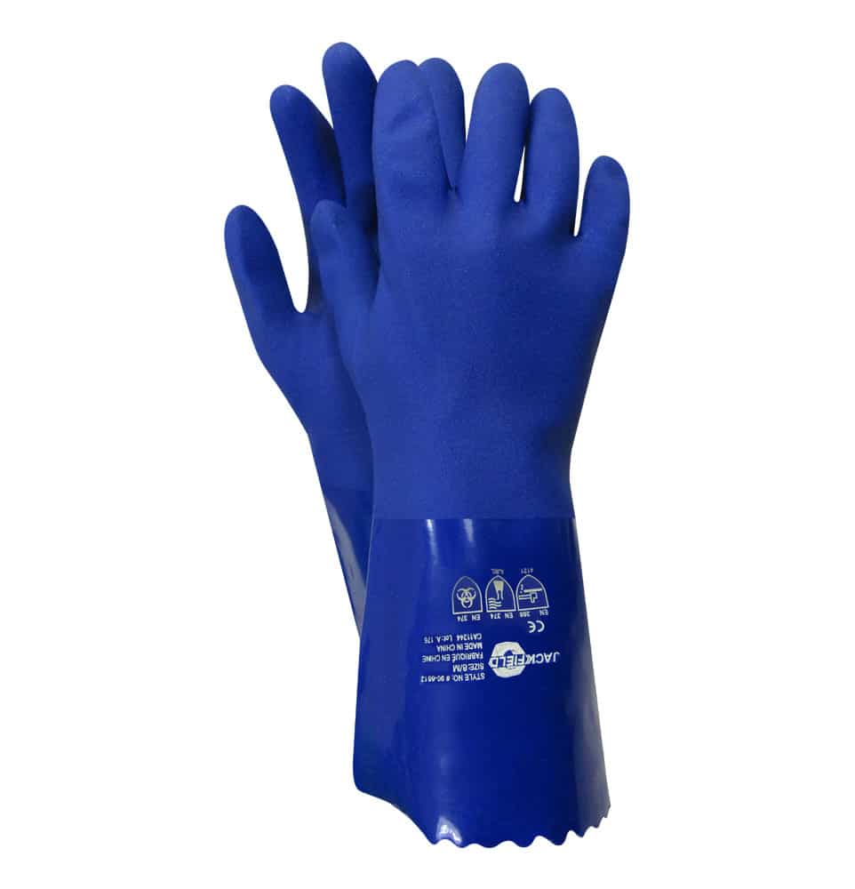 Universal Fit Crabbing Gloves - PVC Coated