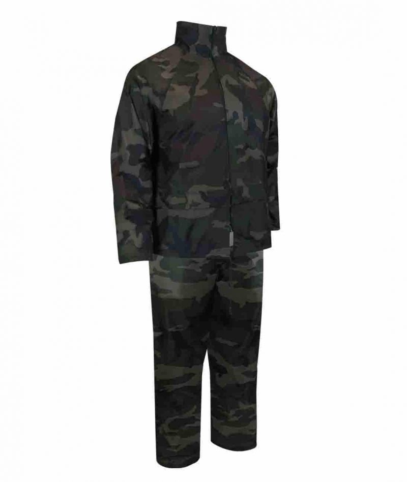 JUNIOR POLYESTER RAIN SUIT. JACKET AND PANTS