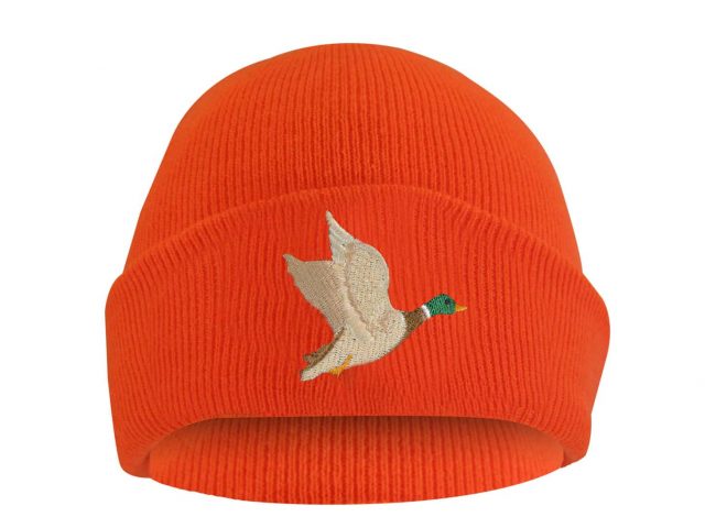 LINED EMBROIDERED TOQUE