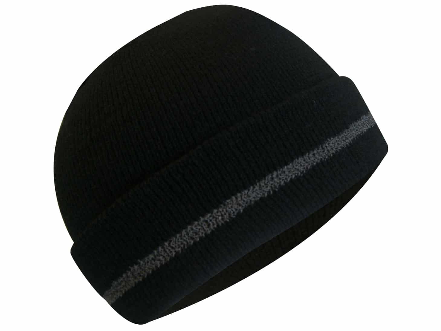 THERMAKEEPER LINED TOQUE WITH GREY STRIPE - Jackfield