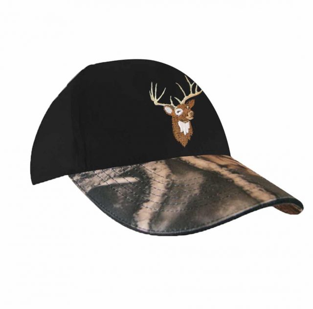 CAP WITH DEER EMBROIDERY