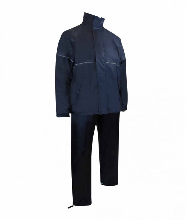 POLYESTER RAIN SUIT. JACKET AND PANTS.-4008