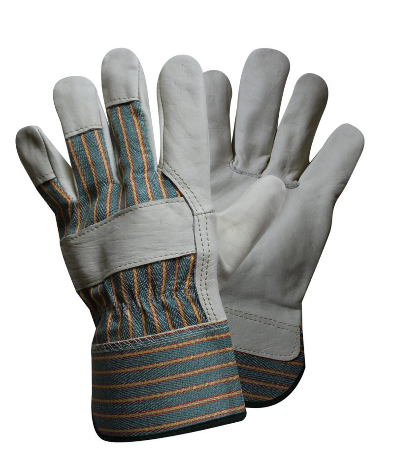 FULL PALM LEATHER GLOVE. SOLD BY THE DOZEN-0
