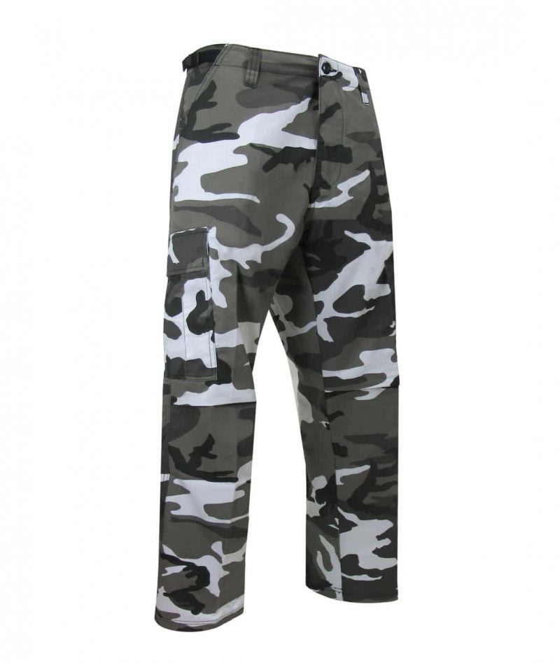 lined camo pants
