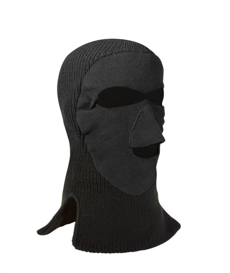 3 HOLES KNIT BALACLAVA WITH FLEECE Jackfield