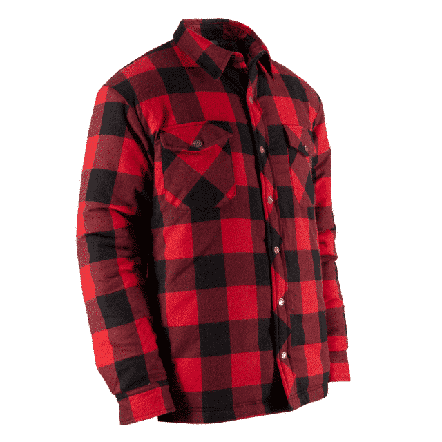 QUILTED FLANNEL SHIRT WITH RUSTPROOF SNAPS | Jackfield