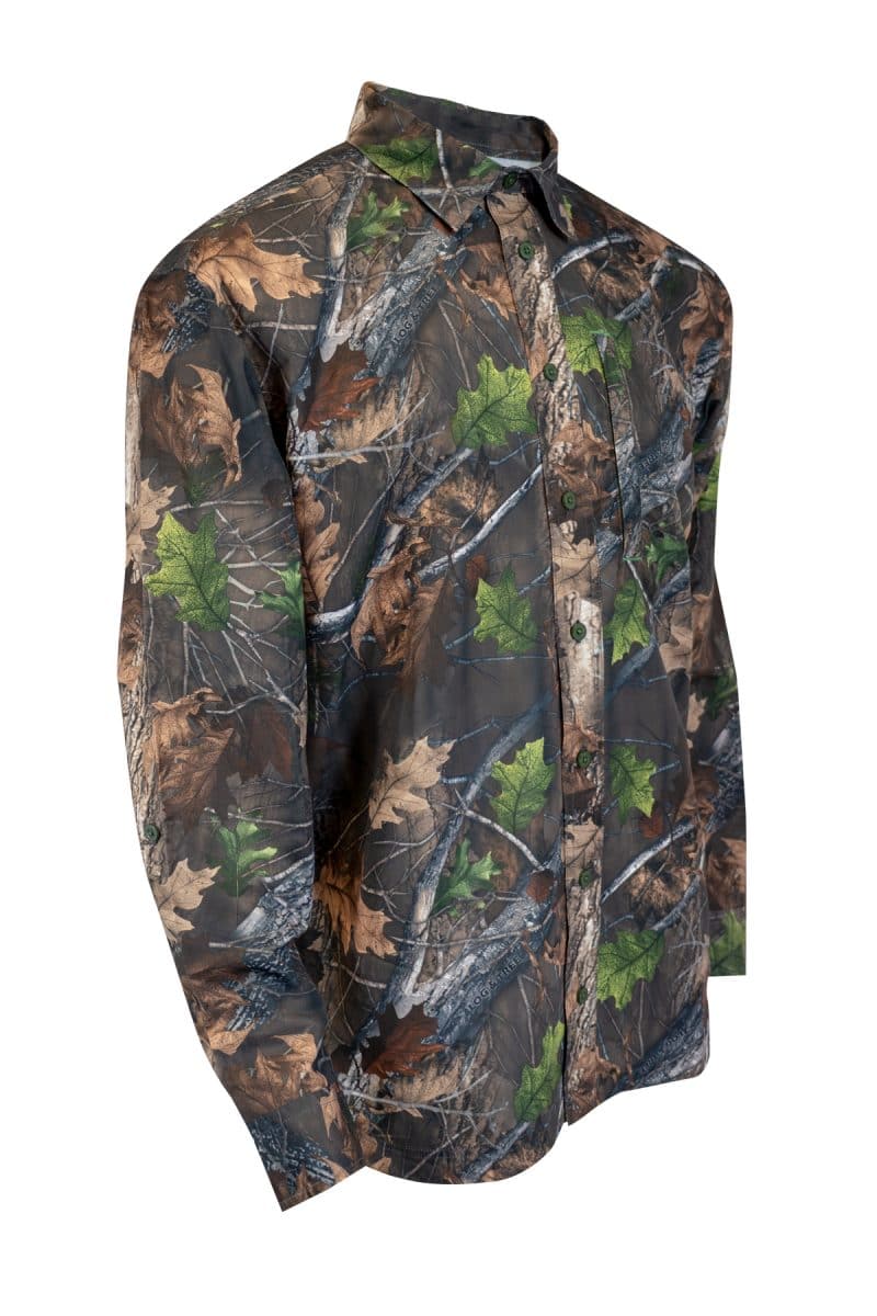 CHEMISE NON DOUBLÉE CAMOUFLAGE LOG & TREE