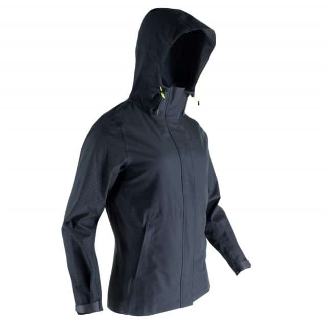 POLY SPANDEX STRETCHABLE RAIN JACKET FOR WOMEN