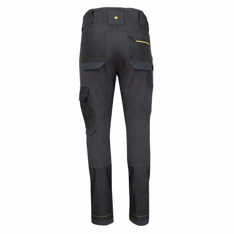 e.s. Stretch cargo trousers Painter white/black | Strauss