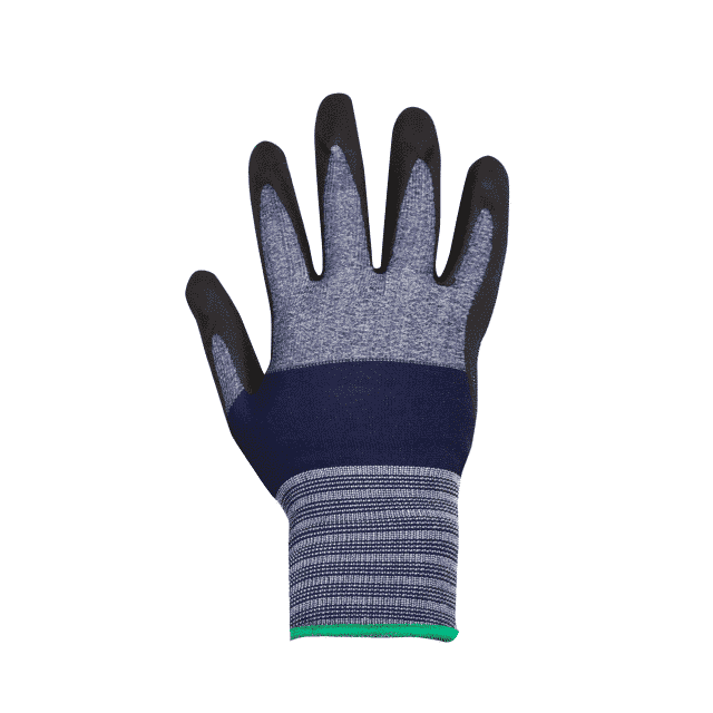KNIT GLOVE SECOND SKIN WITH NITRILE PALM