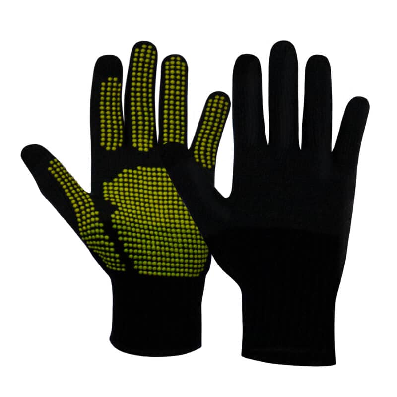 THERMAL KNIT GLOVE WITH PVC DOTS